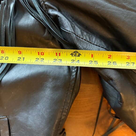 Leather Club Sheepskin Leather Jacket w/removable vest Womens' XL (est'd.) - Picture 14 of 16